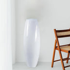 35.5" Gold Tall Floor Vase Modern
