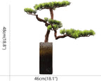 19" Artificial Tree Bonsai Potted Plant