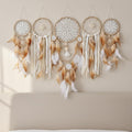 5-Pack Handmade Feather Dream Catcher Wall Hanging