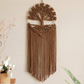 Brown Tree of Life Macrame Wall Hanging Dream Catcher