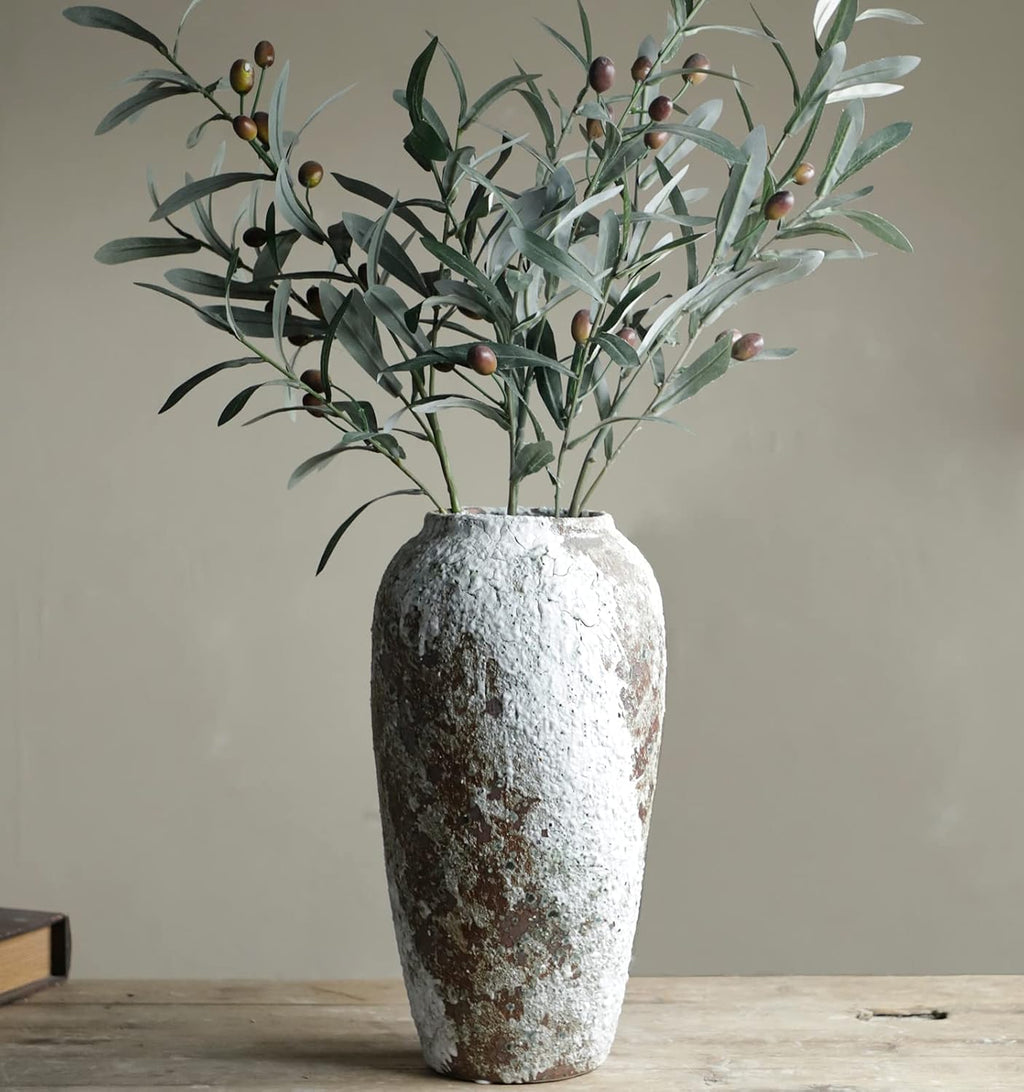Rustic Large Vintage Farmhouse Floor Vase