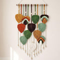 Boho Woven Macrame Wall Hanging Art
