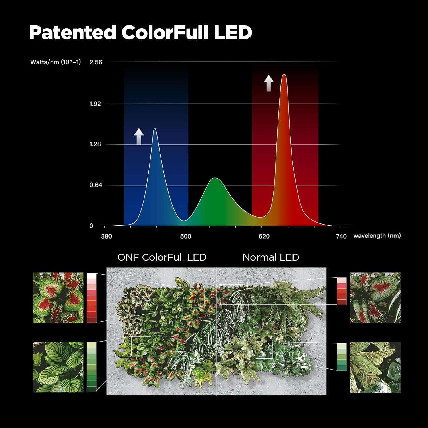 Dimmable Full Spectrum Desktop Grow Light for Plants