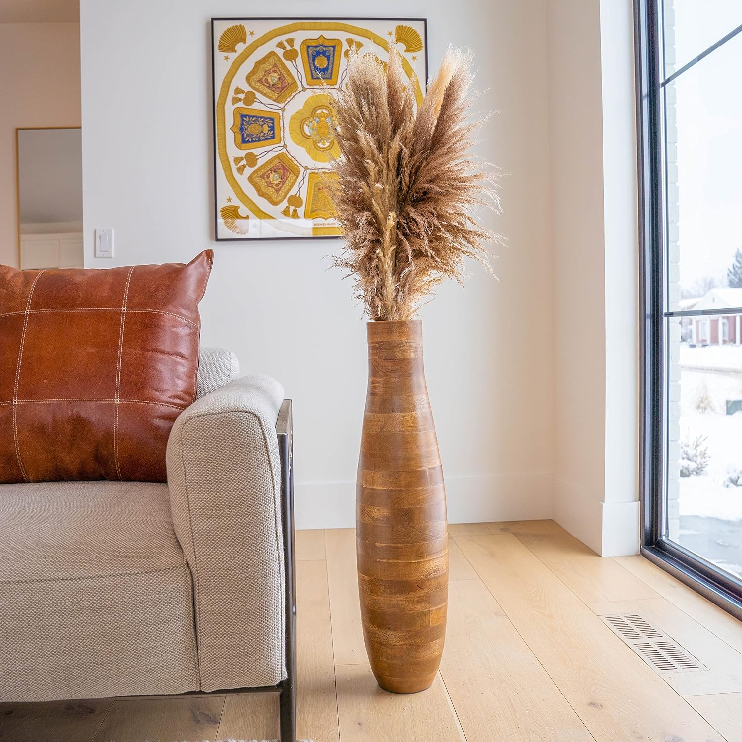 Extra Large 32" Floor Vase for Pampas